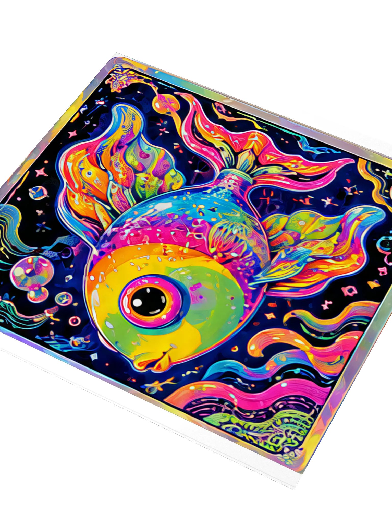 Rainbow Fish Sticker product image (3)