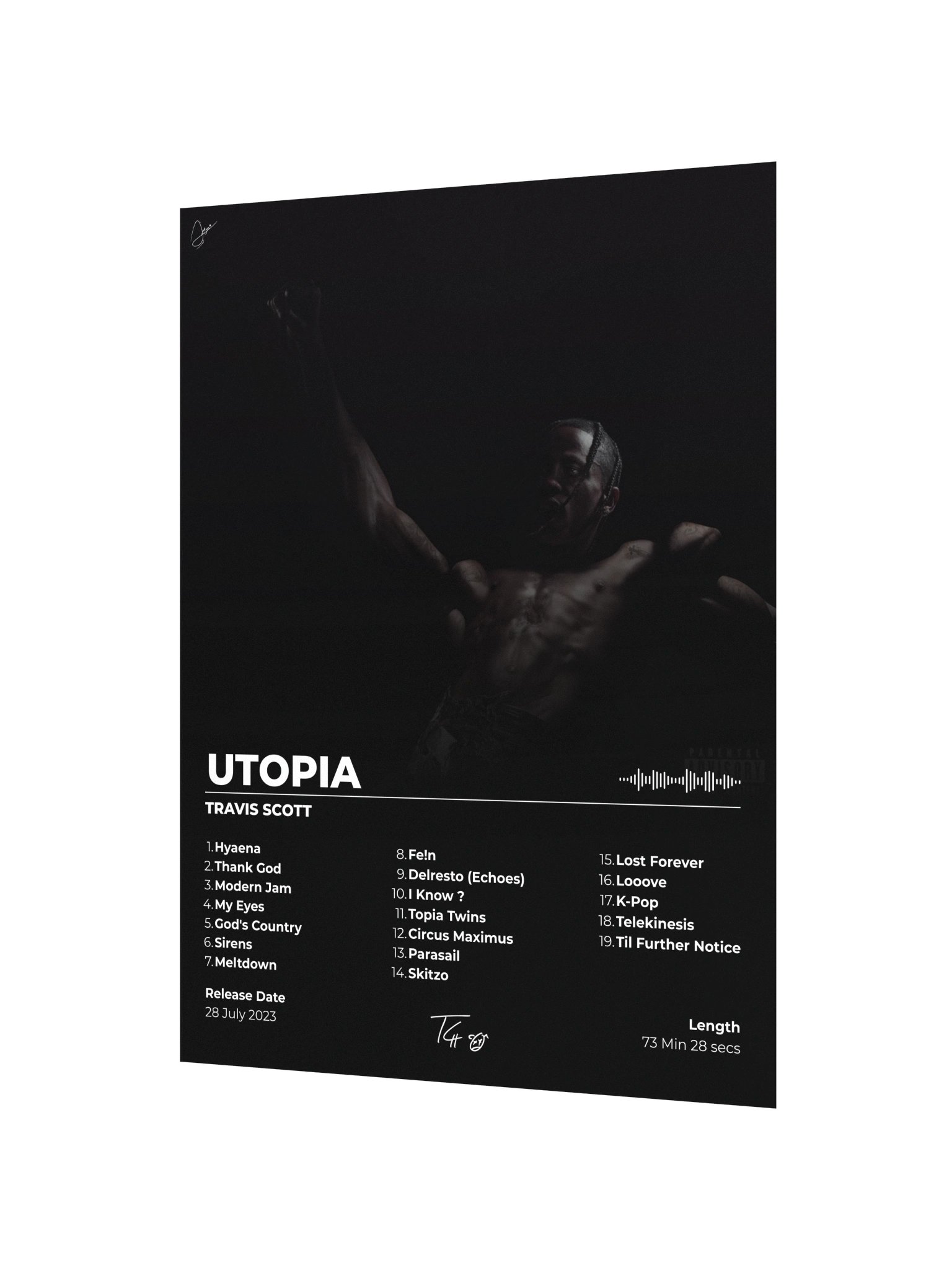 UTOPIA Travis Scott Album Poster product image (3)