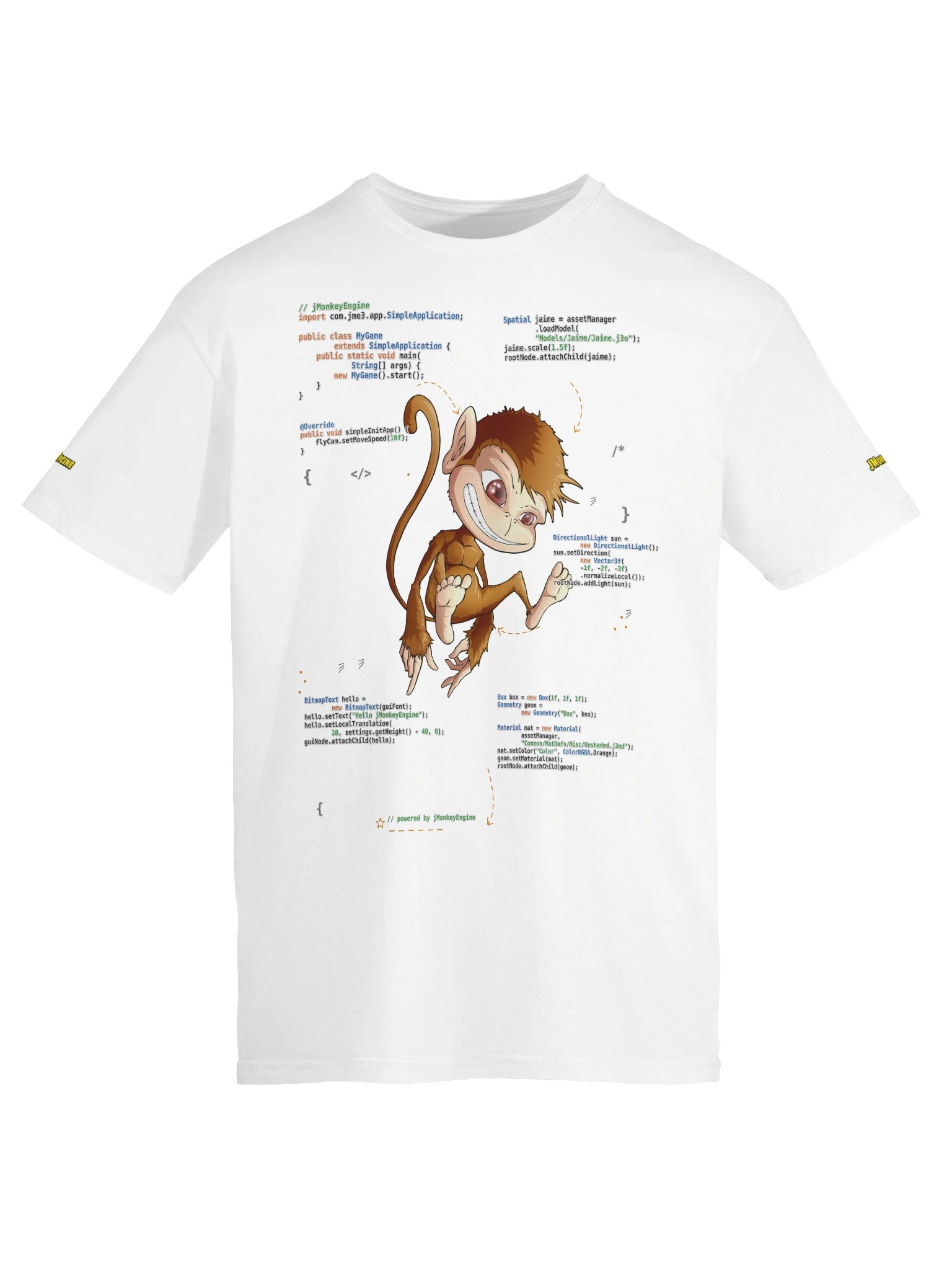 jMonkeyEngine coding T-shirt (unisex) product image (5)
