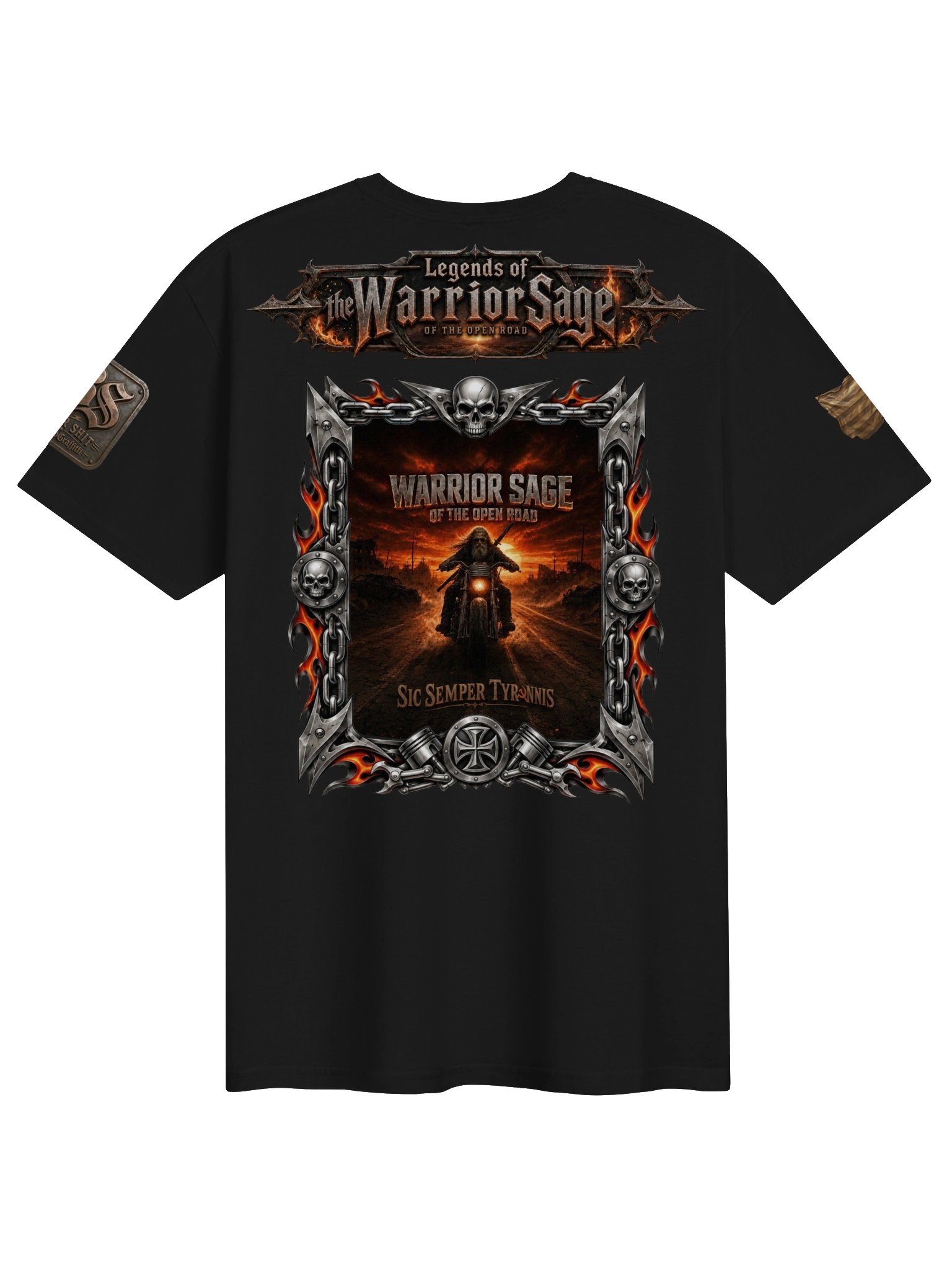 Warrior Sage Sic Semper Tyrannis Graphic Tee product image (2)