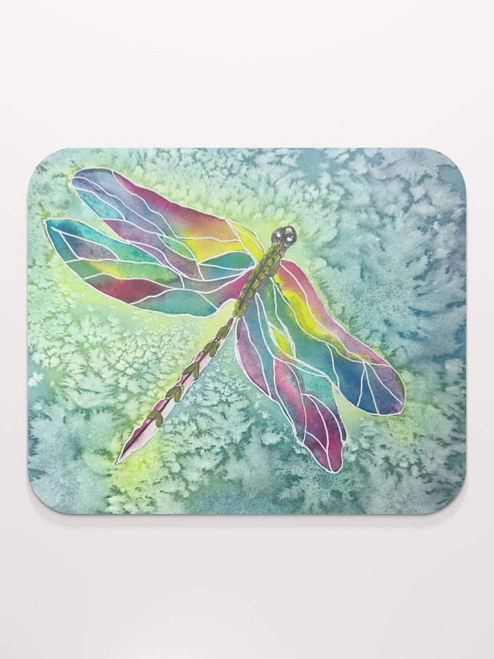 Rainbow Dragonfly Mouse Pad product image (2)