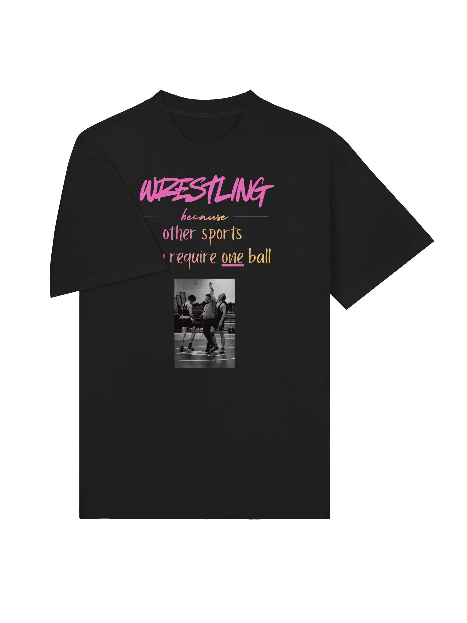Wrestling One Ball Graphic Tee product image (3)