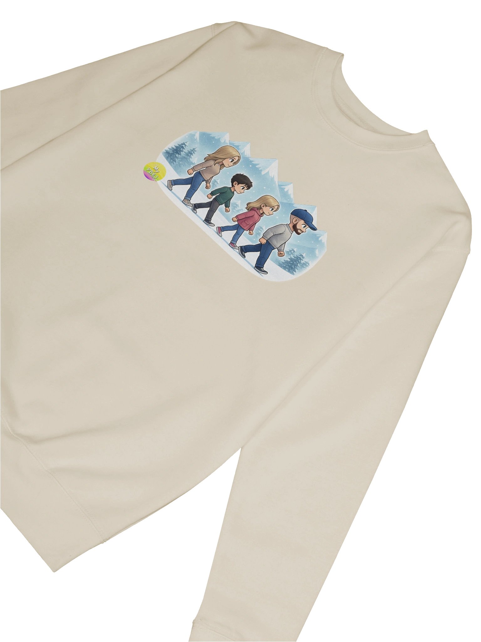 Snowy My PB & J Adult Sweatshirt product image (3)