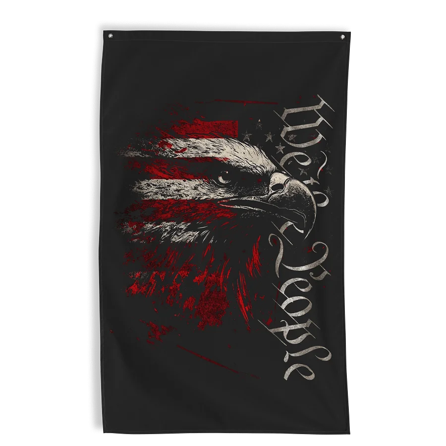 We The People: Eagle Edition Wall Flag product image (1)