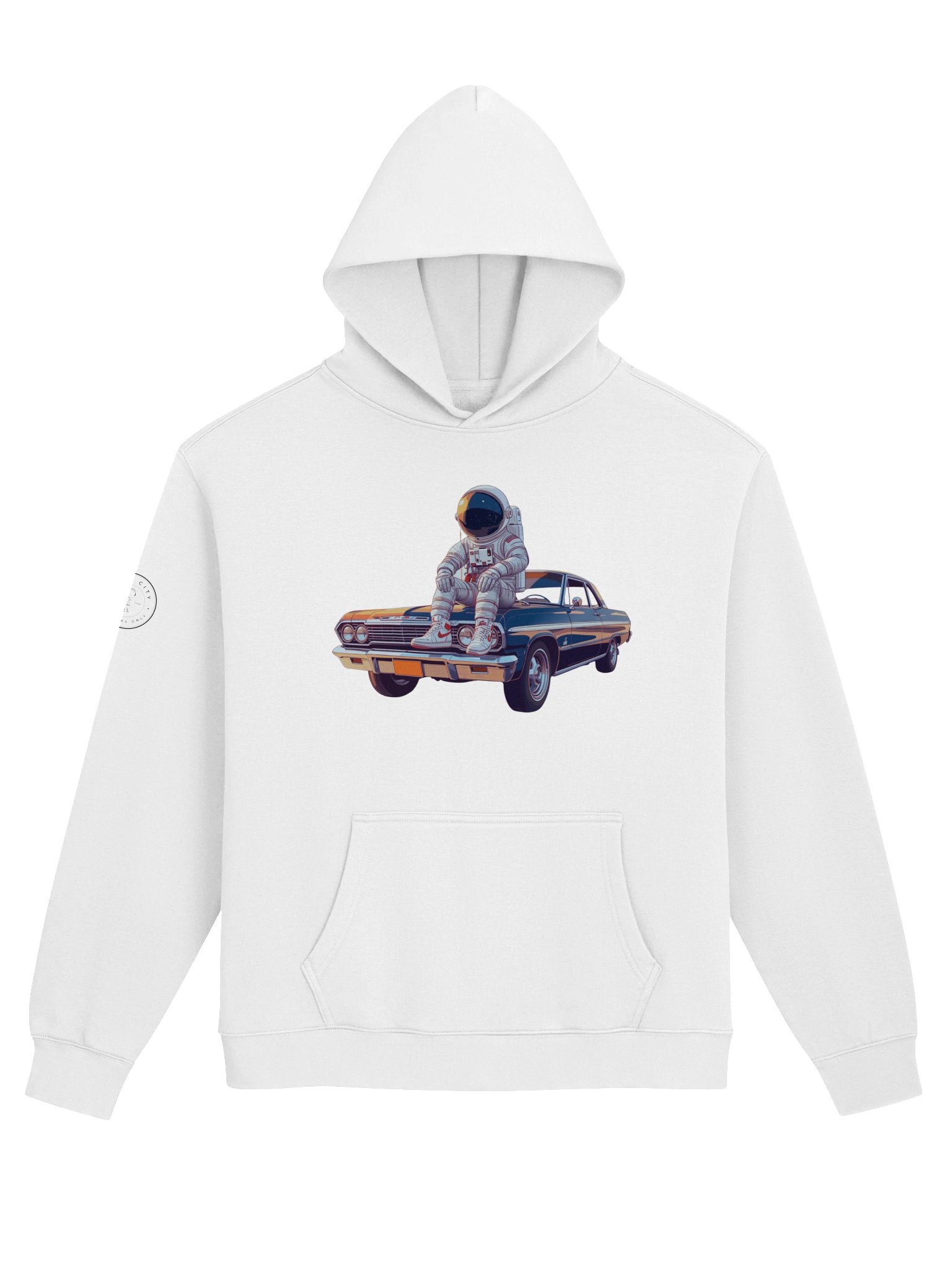 Mars City Astronaut Vintage Coupe Hoodie product image (3)