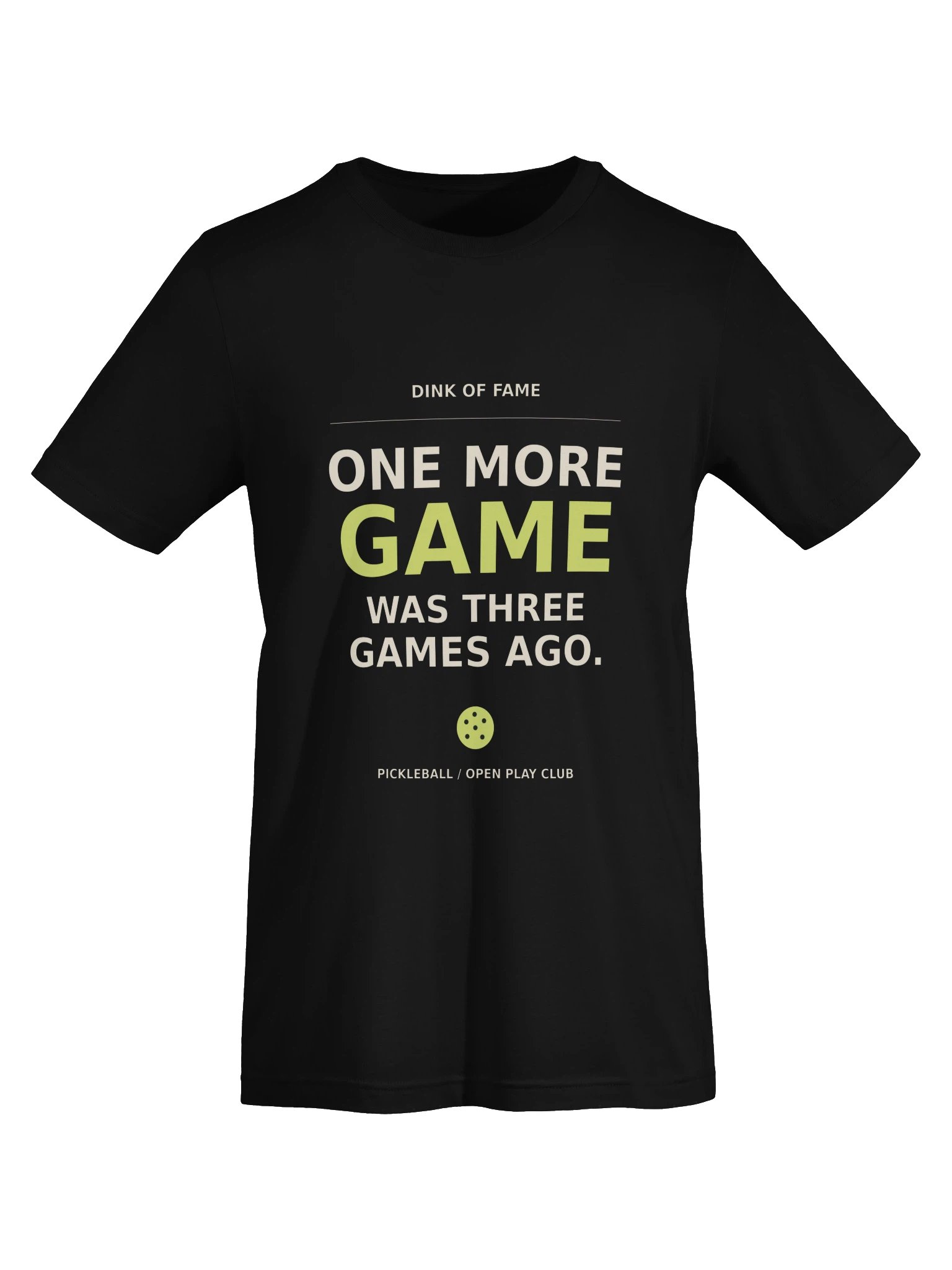 One More Game Pickleball Tee product image (4)