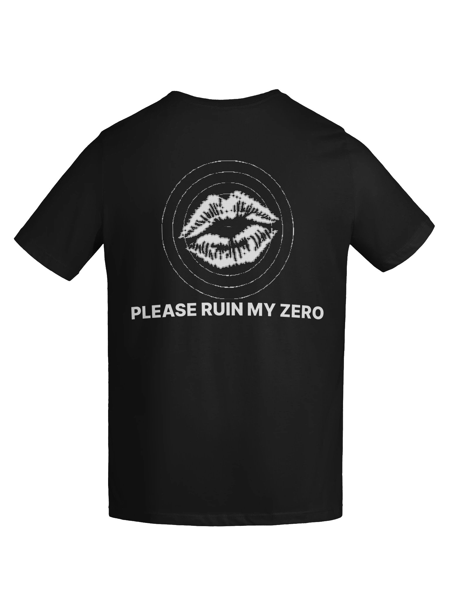 No ShopCo Women's Black Tee - Please Ruin My Zero product image (9)