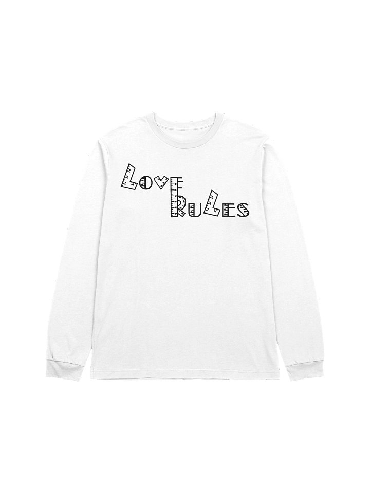 LOL love rules female long sleeve tee product image (1)