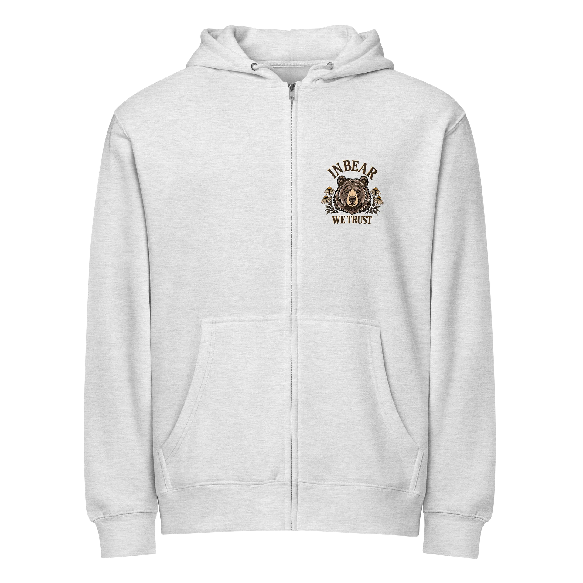 I Choose the Bear Zip-Up Hoodie product image (1)