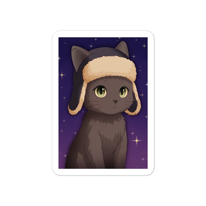 Anastasia Ushanka Vinyl Decal product image (1)