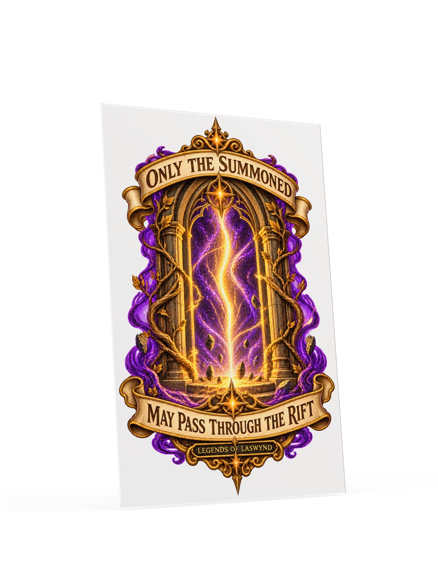 Legends of Laswynd — Only the Summoned Poster product image (4)