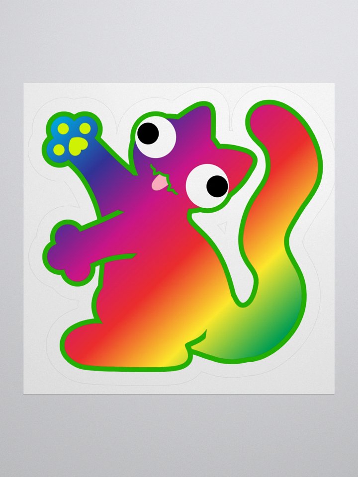 Sticker - Rainbow DerpCat II product image (3)