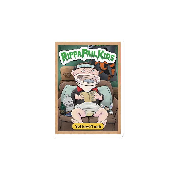RippaPail Kids Yellow Flush Magnet product image (2)