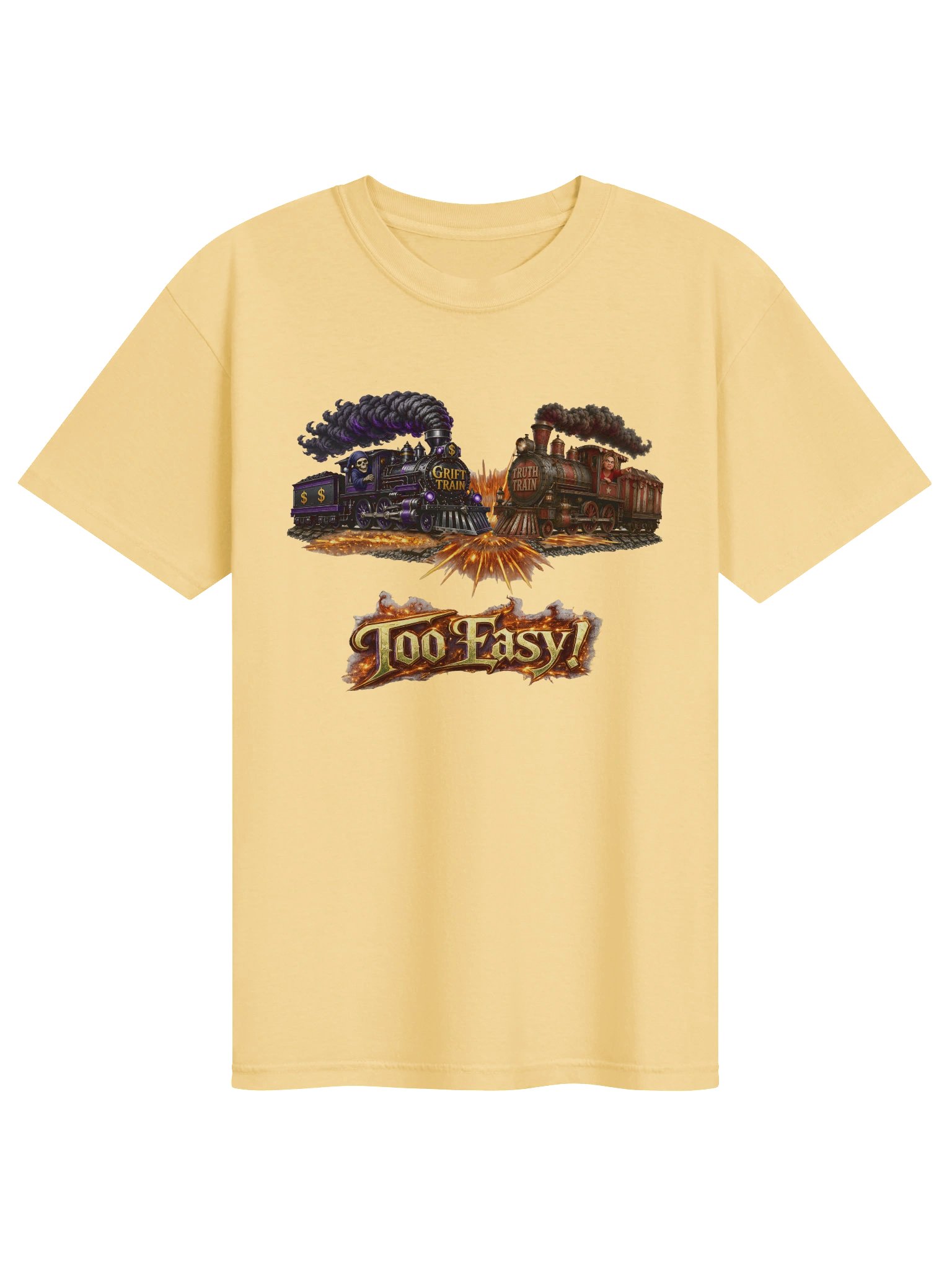 ''Too Easy'' Heavyweight T-Shirt product image (97)