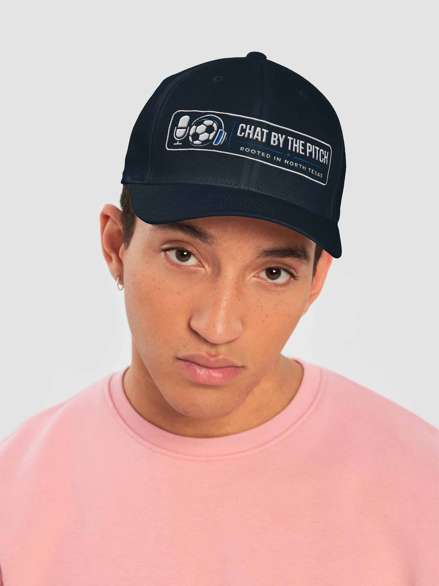 Square Chat By The Pitch™ Structured Flexfit Cap product image (5)