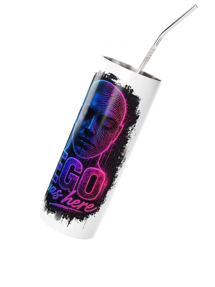 Neon Portrait Stainless Steel Tumbler product image (2)