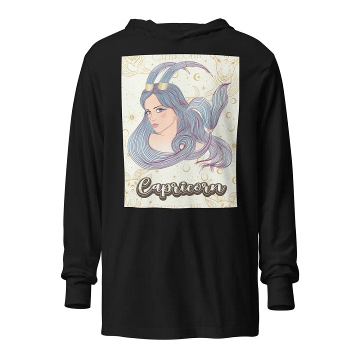 Capricorn Uni-Sex Hooded Tee product image (1)