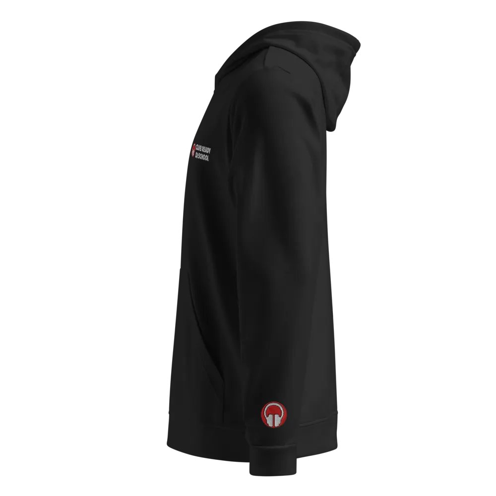 Club Ready DJ School Embroidered Adidas Fleece Hoodie product image (9)
