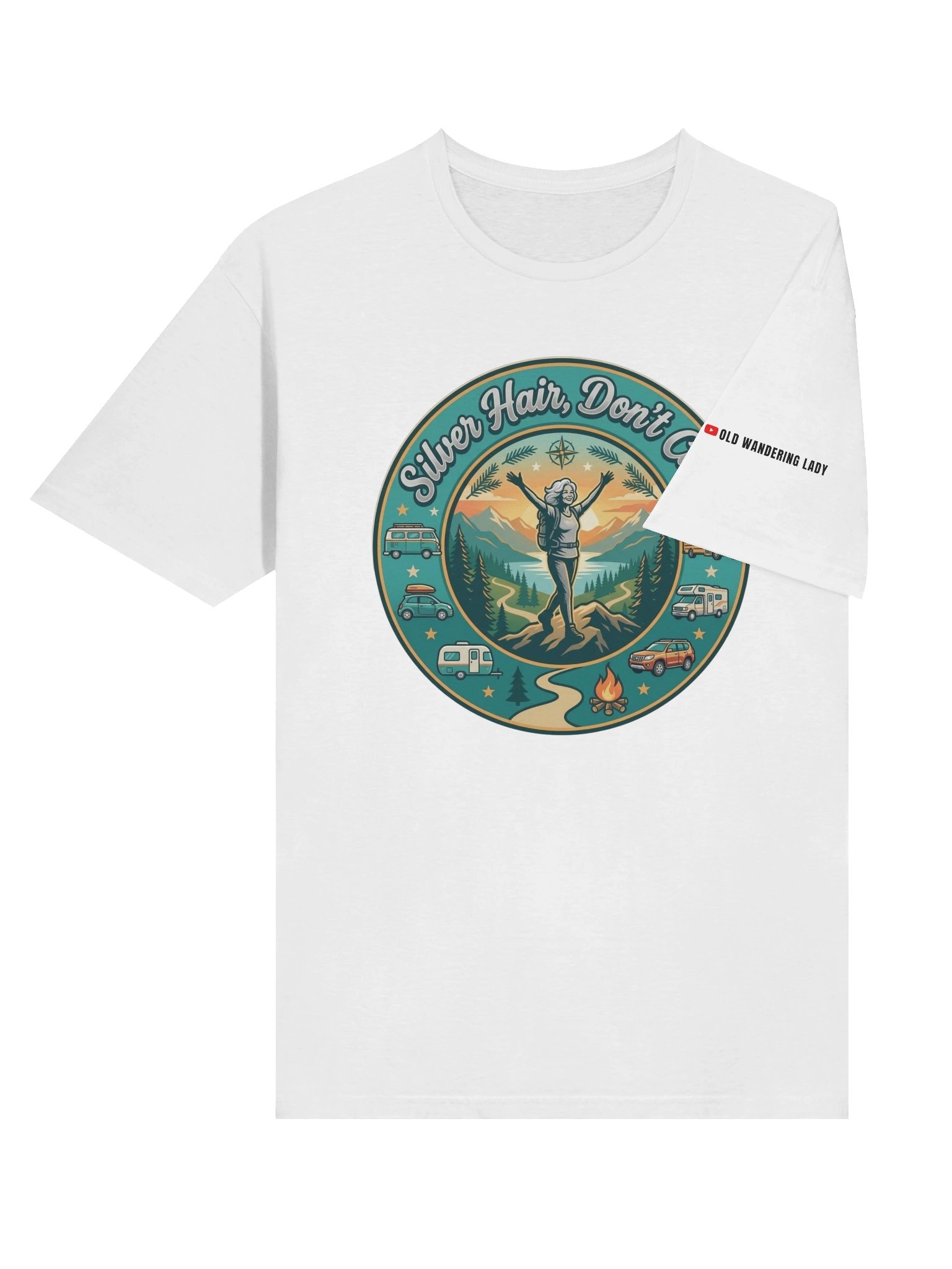 Silver Hair, Don’t Care Rig Tour Women's Comfort Tee product image (40)