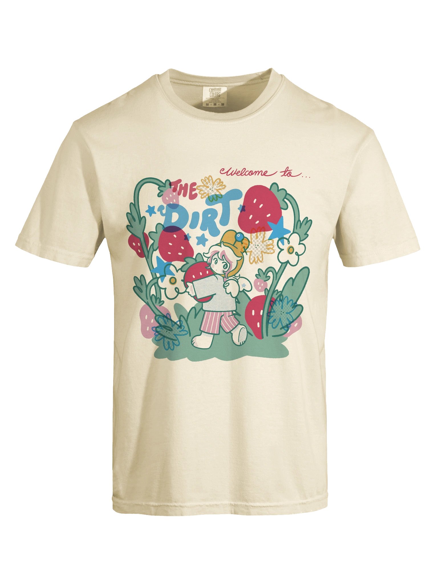 'Welcome to The Dirt' Front Only T-Shirt (Design 1) product image (5)