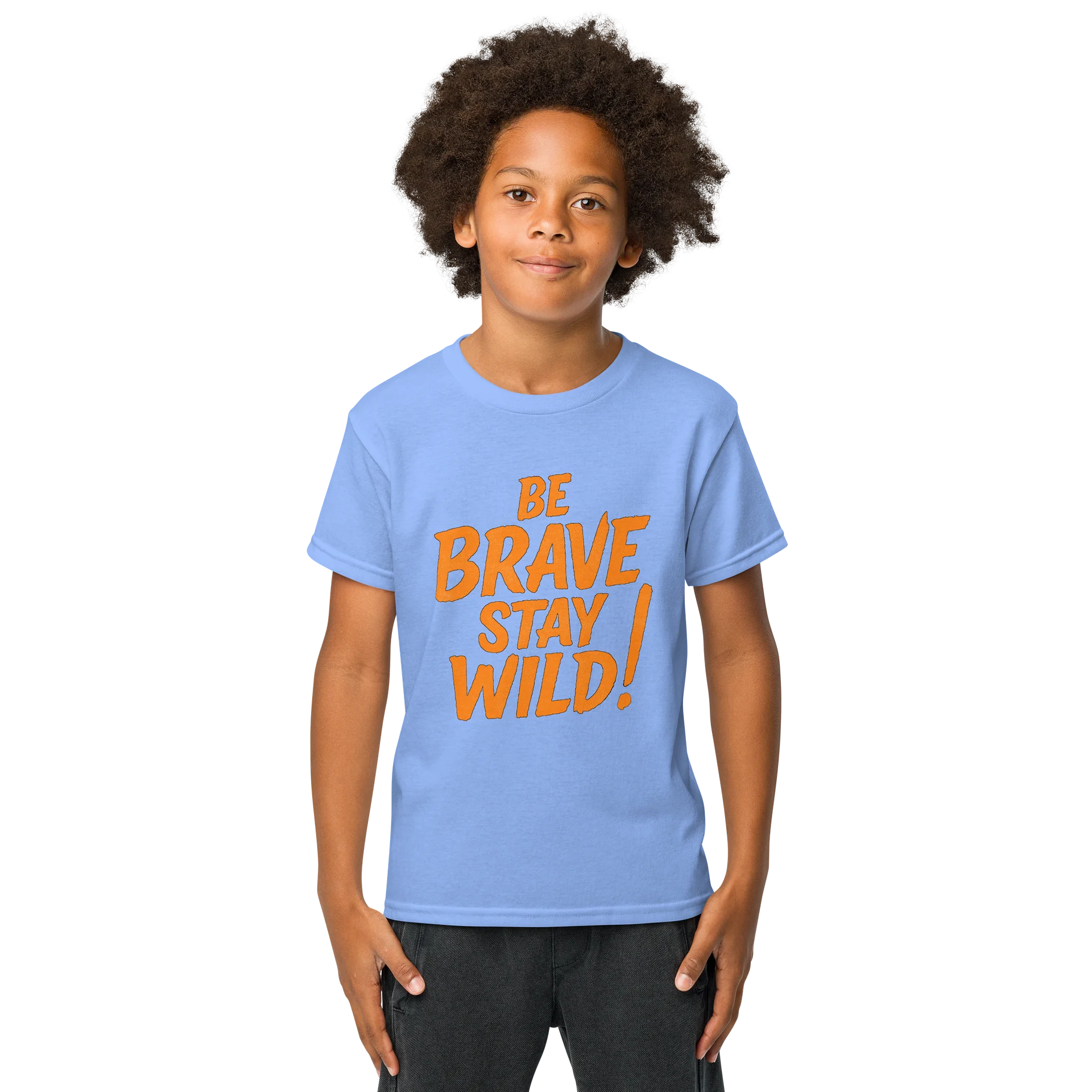 Be Brave Stay Wild! Youth Sports T-Shirt product image (1)