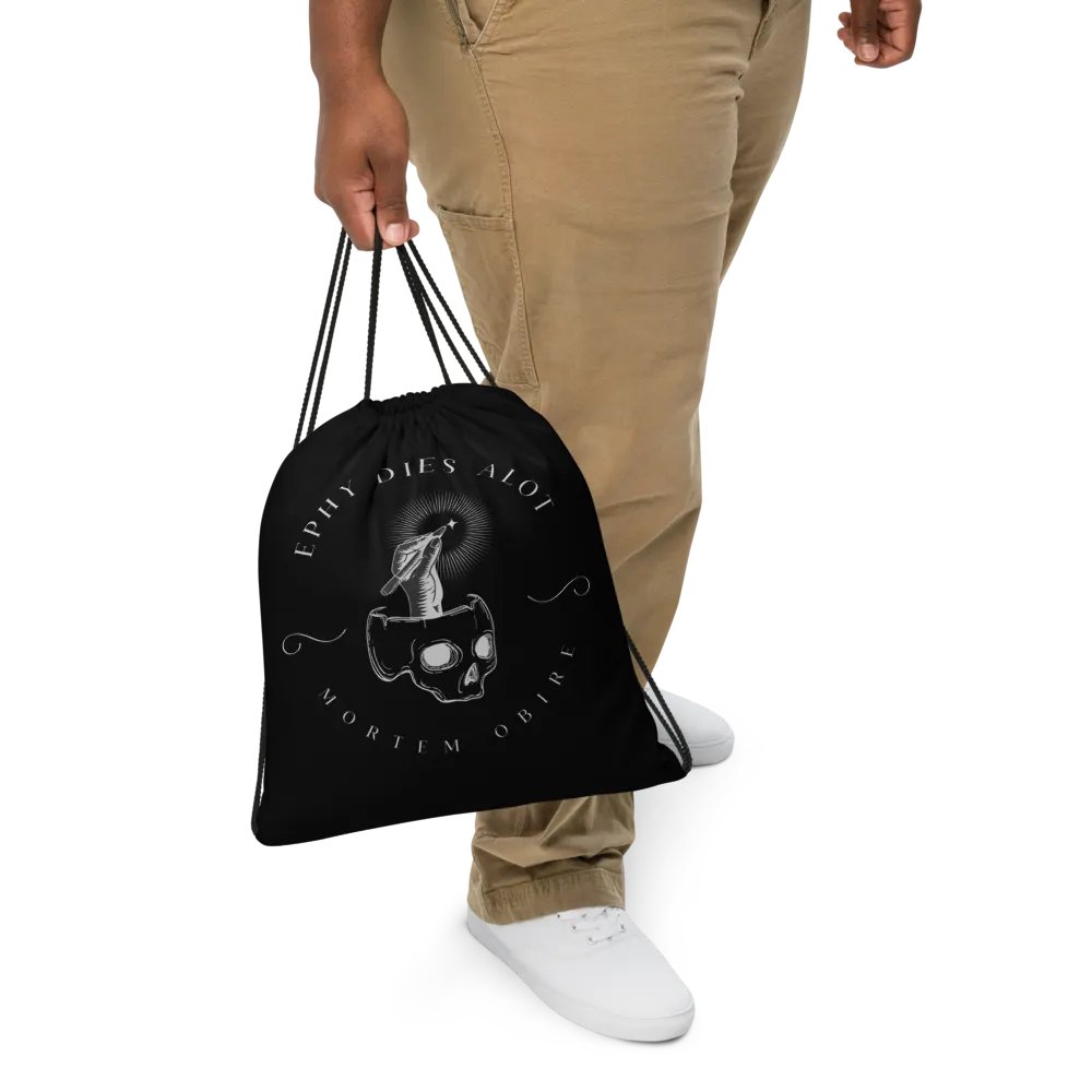 The Heritage Collection Grayscale Drawstring Bag product image (5)