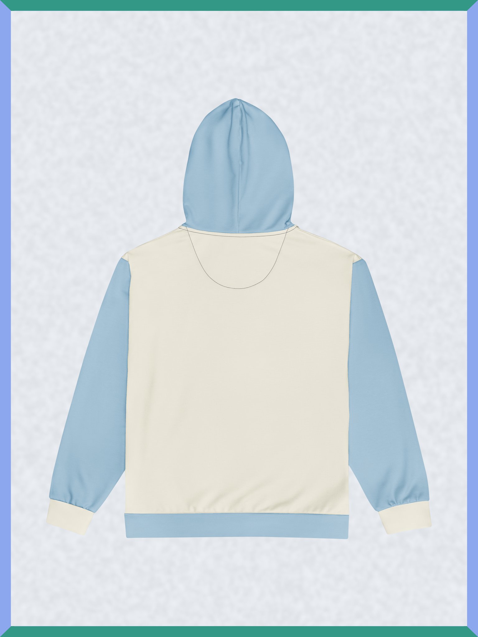 Acetaminophen Ace - Blue-Sleeved Zipper Hoodie product image (2)