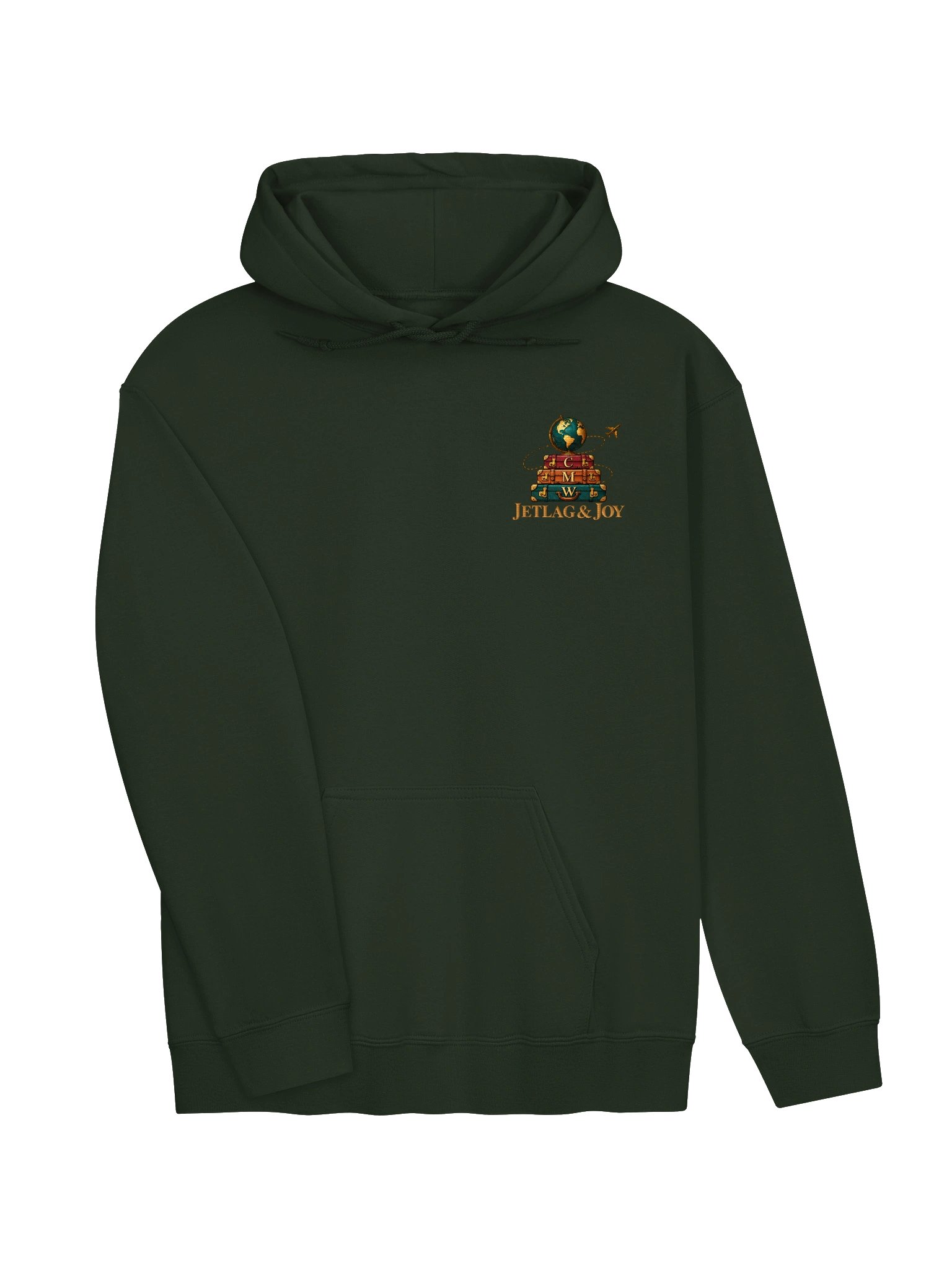 Jetlag & Joy Collect Memories Embroidered Unisex Hoodie product image (11)