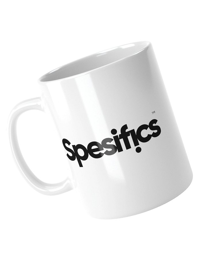 Spesifics Logo White Glossy Mug product image (1)