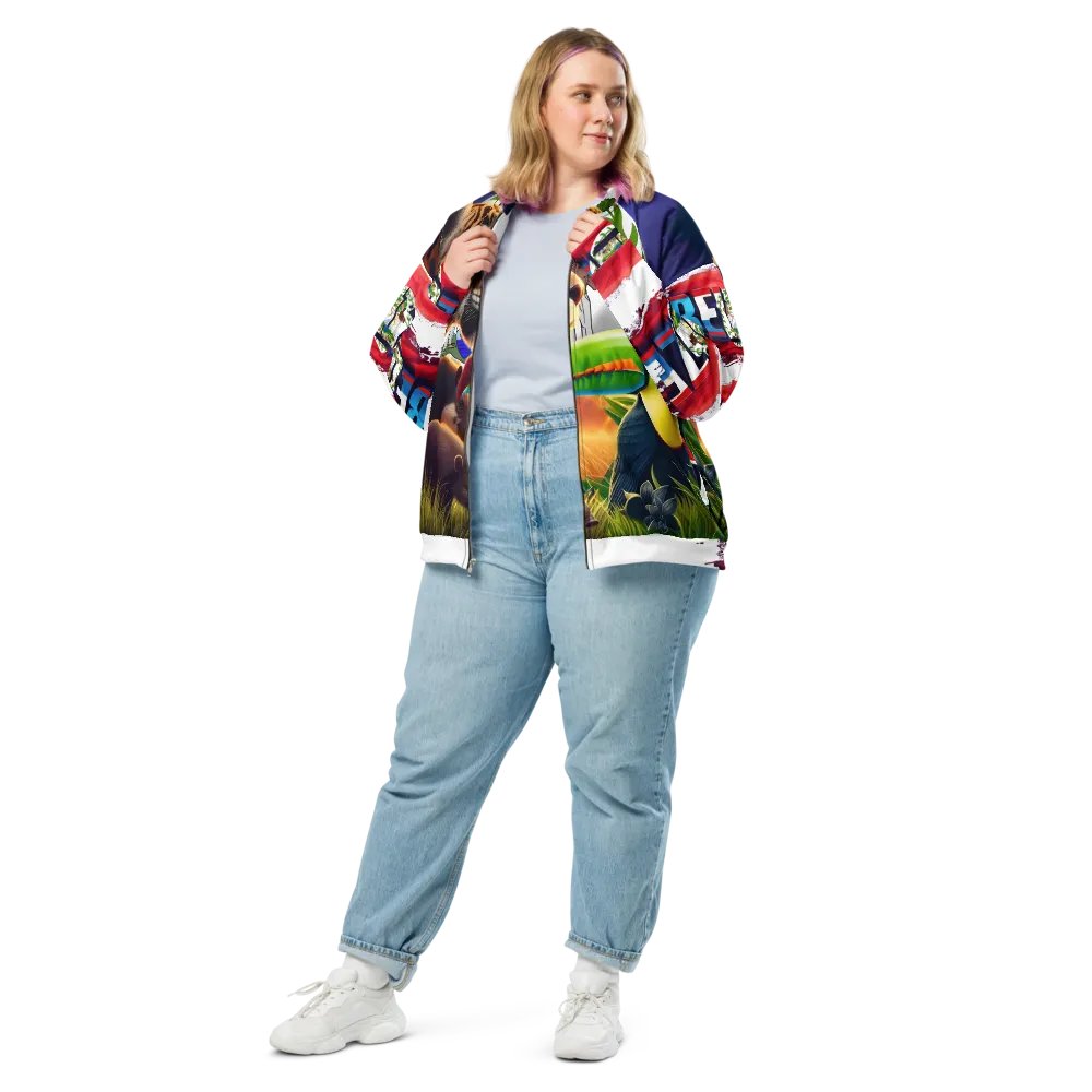 Beauty of Belize Bomber Jacket product image (11)