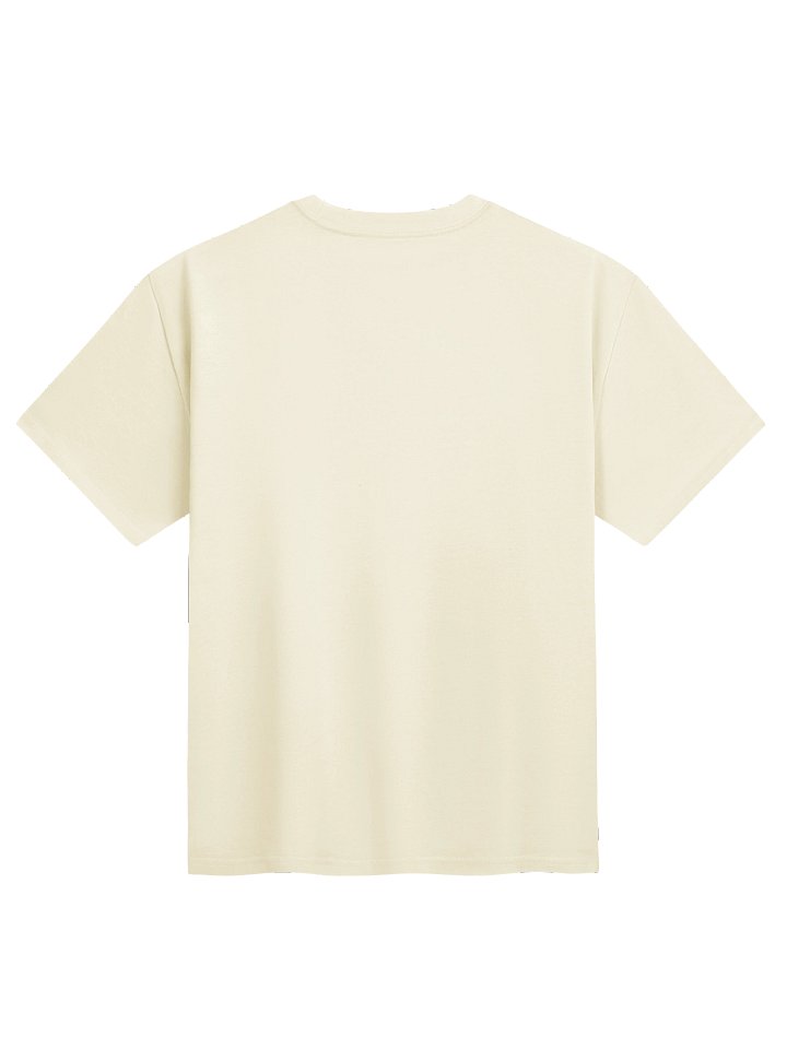 Minimal Mountain Graphic T-Shirt – Cream product image (2)