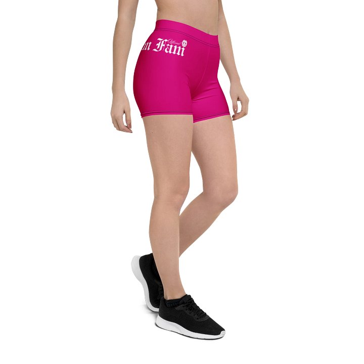 GRIMFAM - PERKY PEACH GYM SHORTS #1 Hot Pink product image (1)