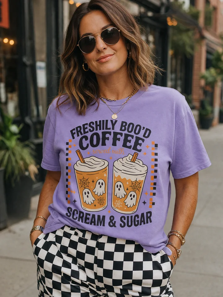 Freshly Boo’d Coffee Tee product image (1)