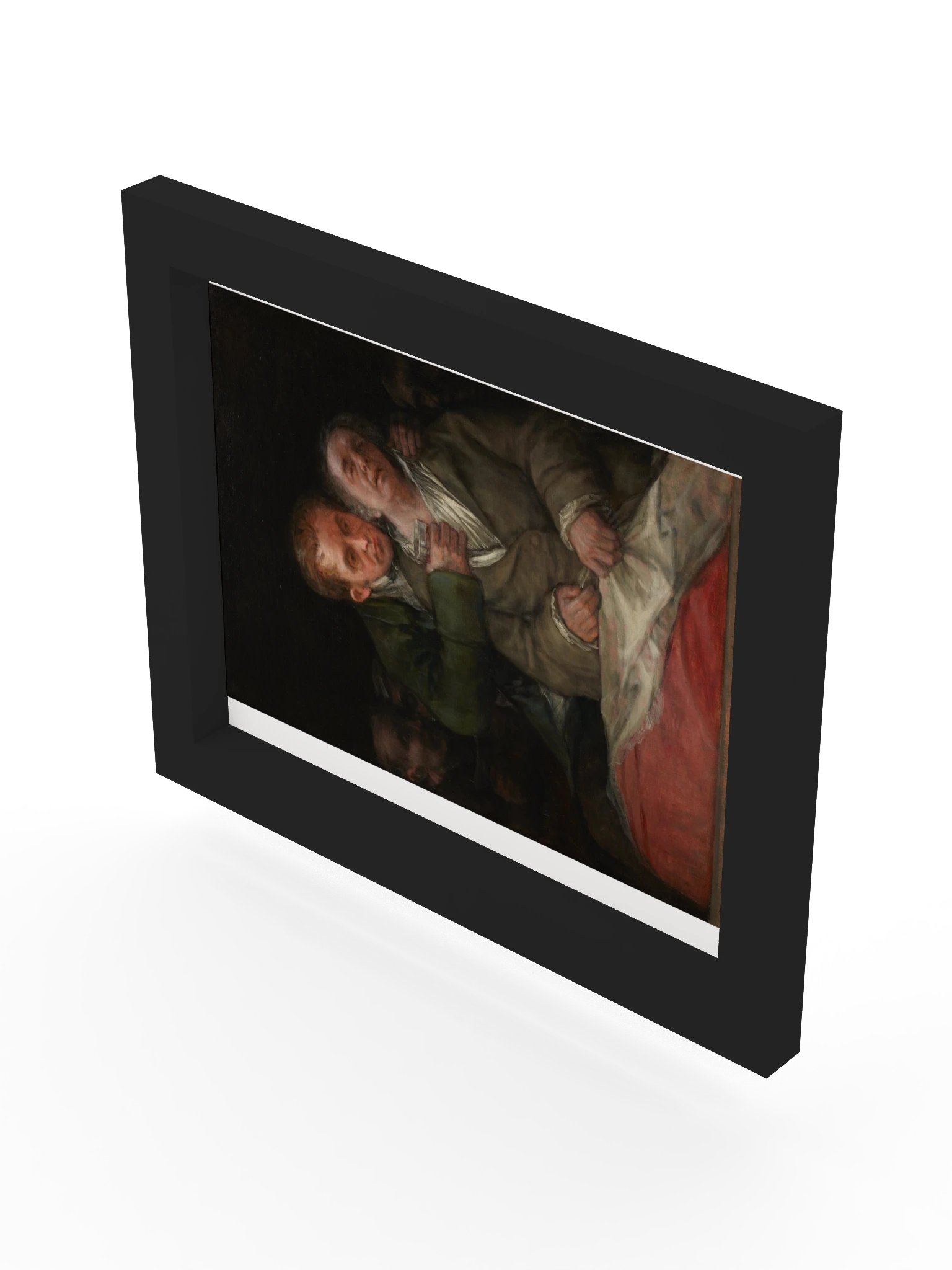 Goya, Self-Portrait with Dr. Arrieta (1820) Fine Art Print product image (78)