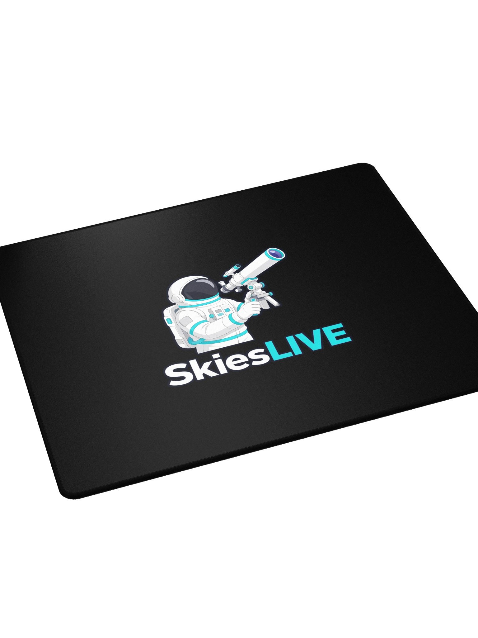 SkiesLIVE Astronaut Gaming Mouse Pad (Black) product image (5)