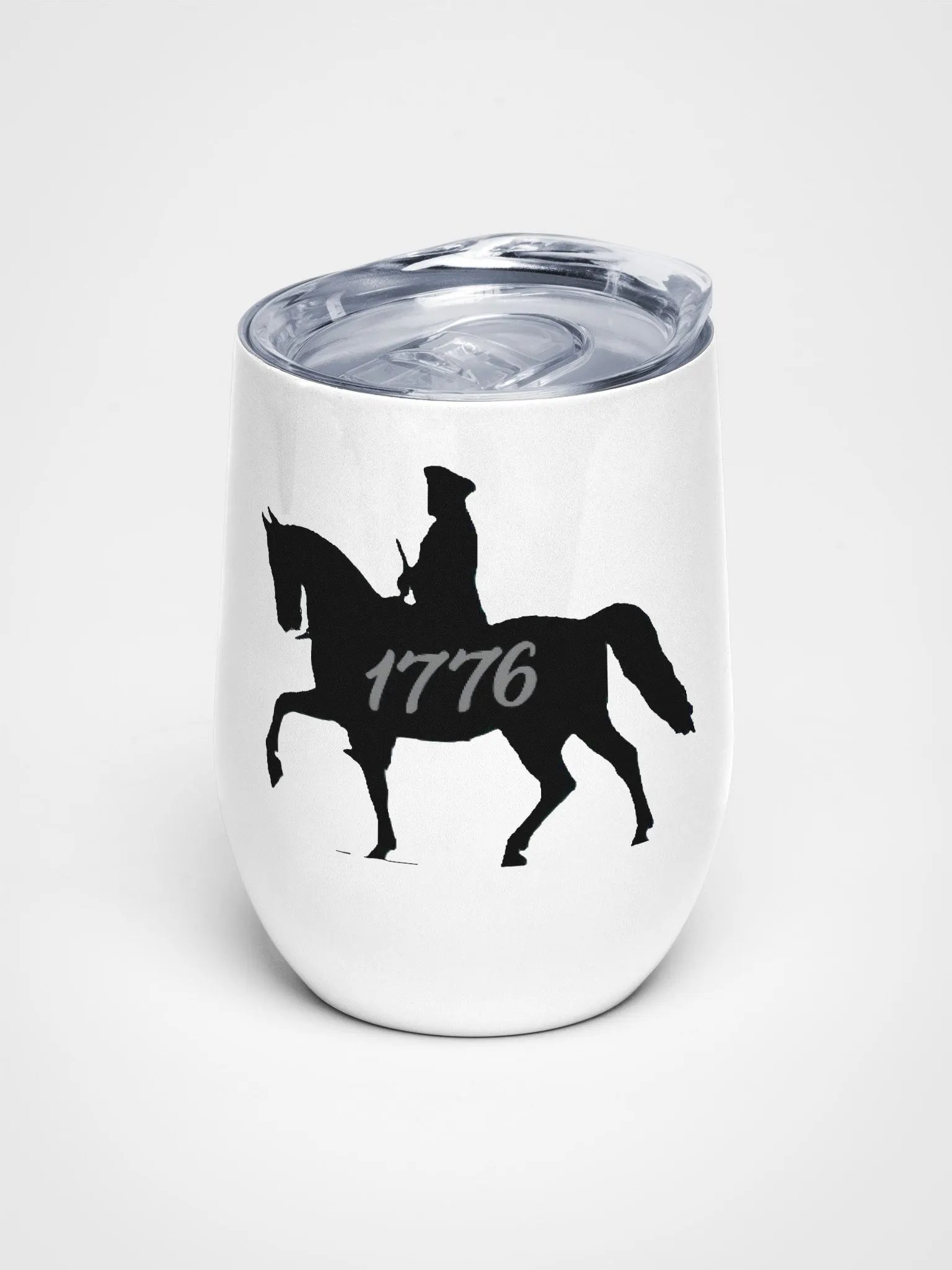 1776 Colonial Rider Wine Tumbler product image (1)