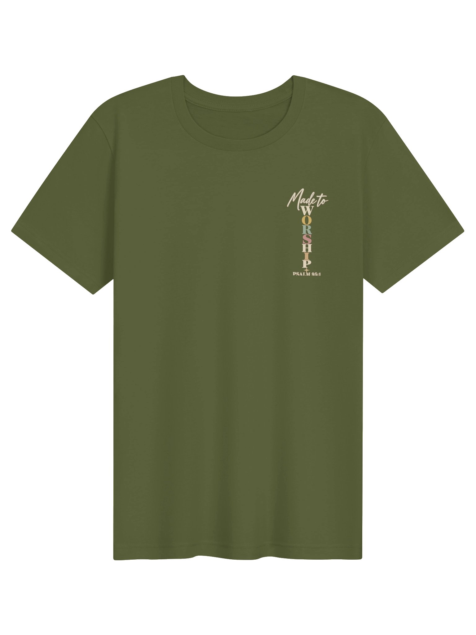 Made to Worship Premium Unisex Supersoft T-Shirt – John 4:24 Christian Worship Tee product image (46)