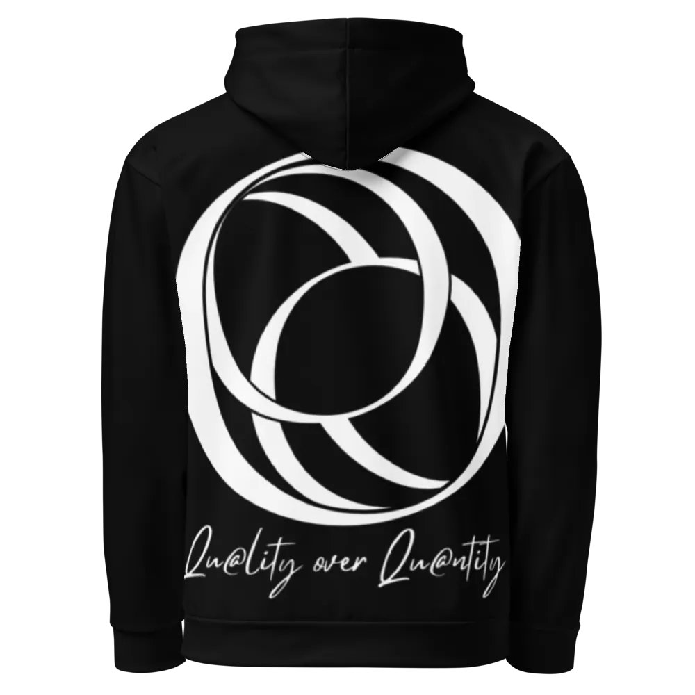 QOQ/Logo Hoodie (Black) product image (3)