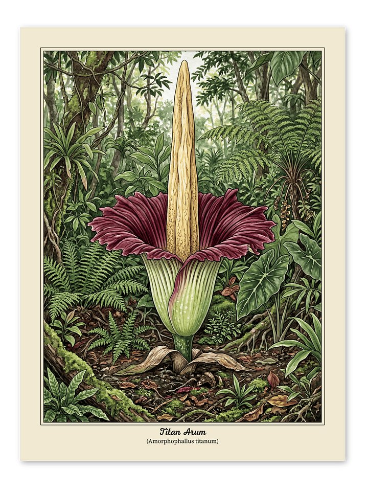 Titan Arum Poster product image (1)