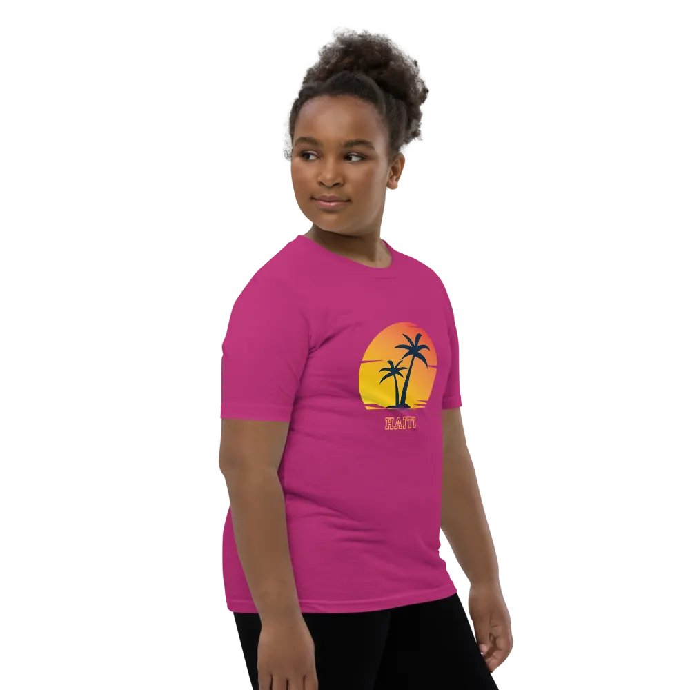 Haitian Sunset Youth T-Shirt product image (115)