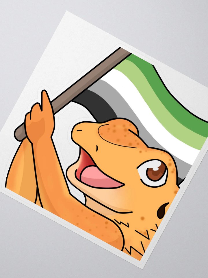 Aromantic Pride Sticker product image (2)