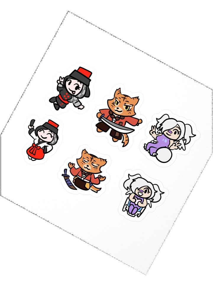 MASH x YoKai x Angel Online: Sticker Sheet product image (2)