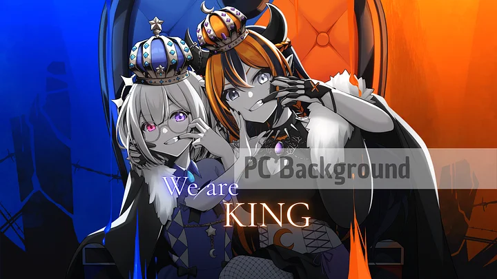 Digital Backgrounds - ''KING'' LightHoshiko & Mistiplayer product image (1)