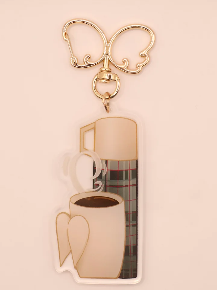 Aziraphale and Crowley cups charm product image (1)