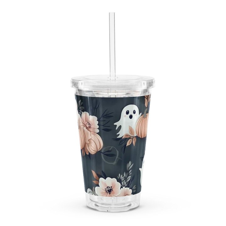 Halloween Ghosts Clear Tumbler product image (1)