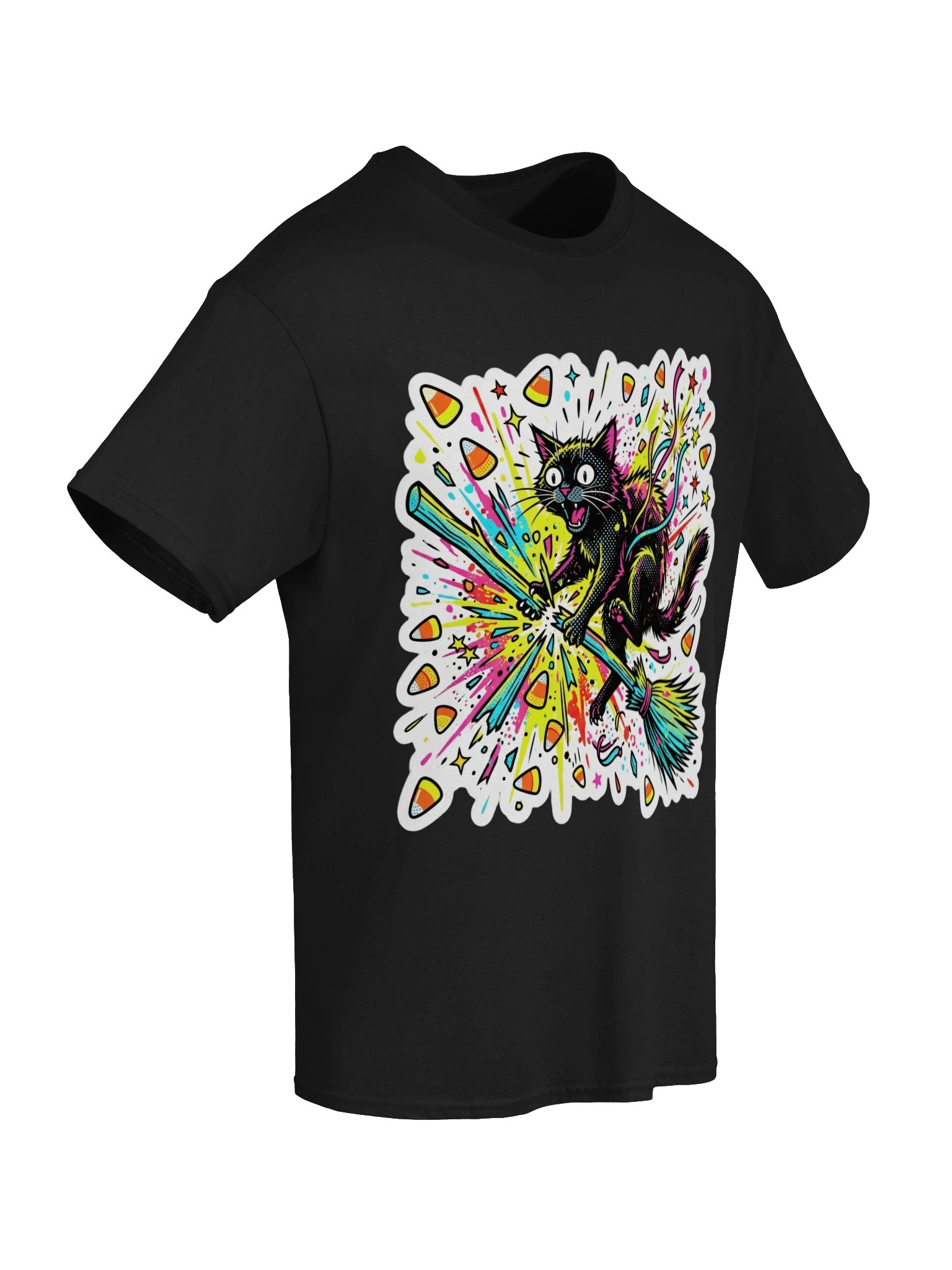 Broom Crash Cat Tee product image (31)