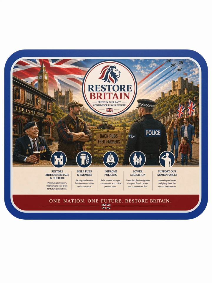 Restore Britain Campaign Mouse Pad product image (1)