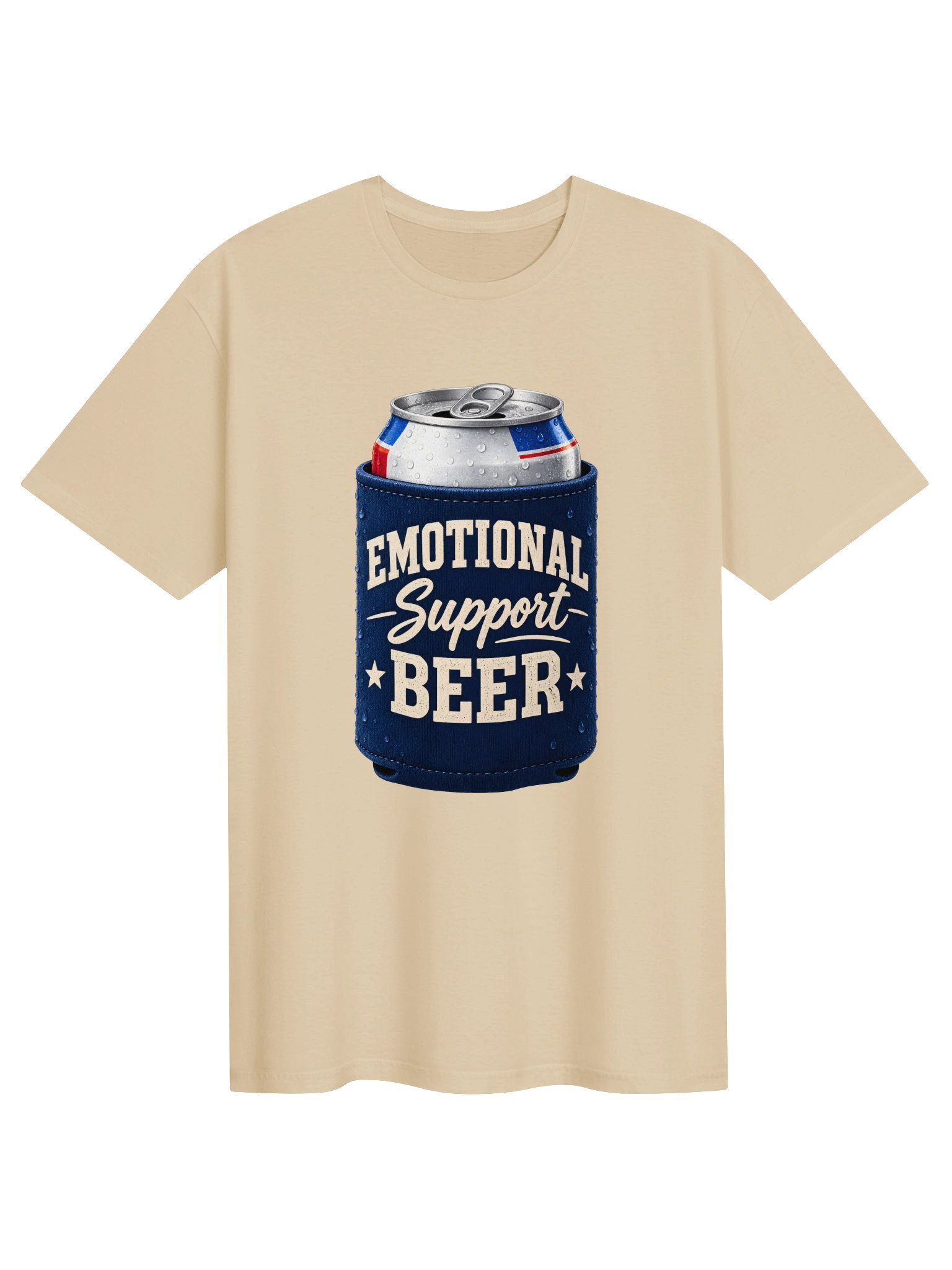 Emotional Support Beer Funny Drinking T-Shirt product image (12)