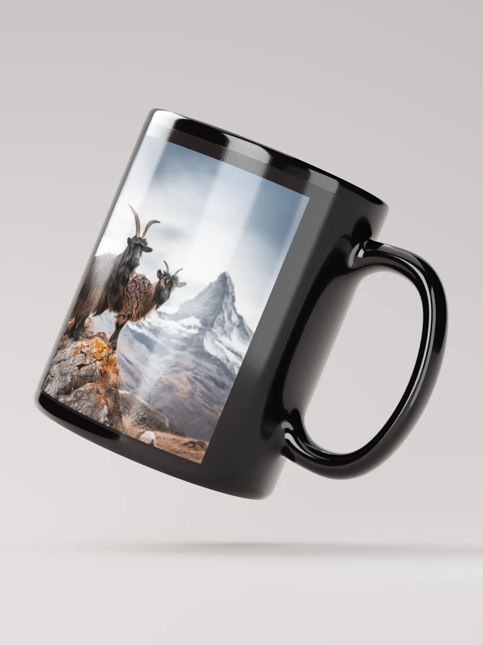Blackneck goat Mum and teenage dirtbag product image (4)