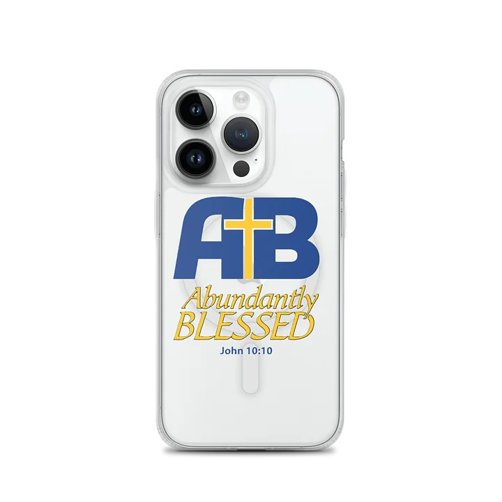 Abundantly Blessed iPhone® Clear Case with MagSafe® Compatibility product image (3)
